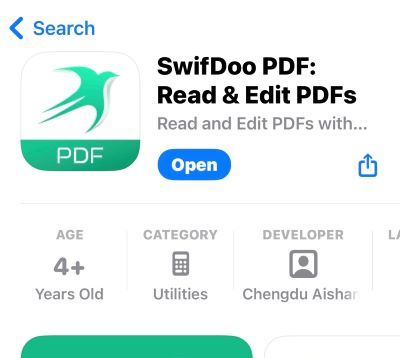 Download SwifDoo PDFfor iOS