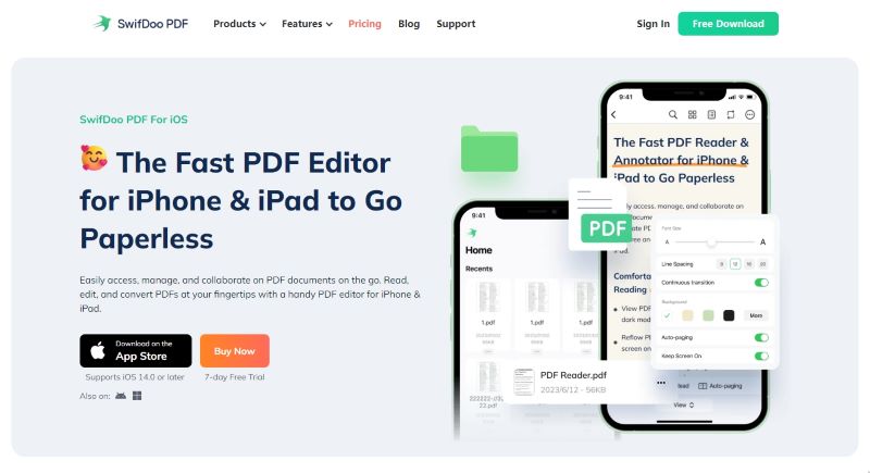 SwifDoo PDF for iOS