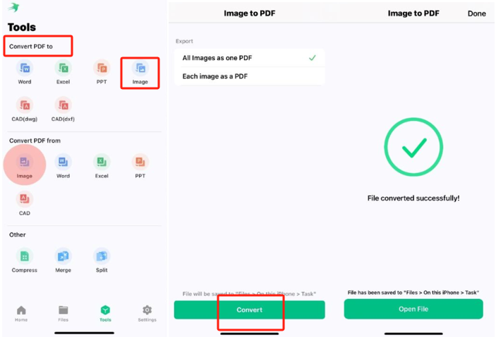How to Text a PDF as an Image 1