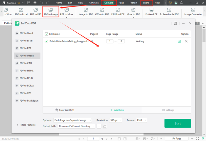 How to Text a PDF as an Image 2