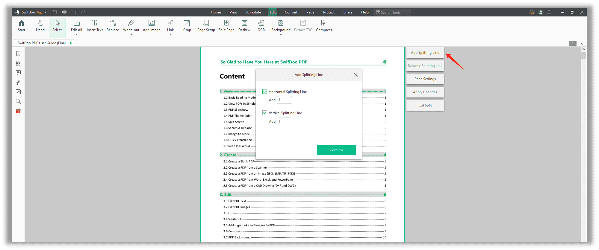 Split large PDF documents into separate files with 3 modes – Support