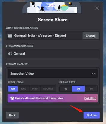 How to stream on Discord with a capture card 2