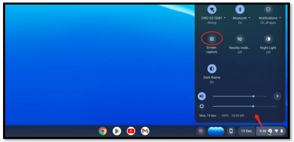 How to take a screenshot on Chromebooks without the keyboard
