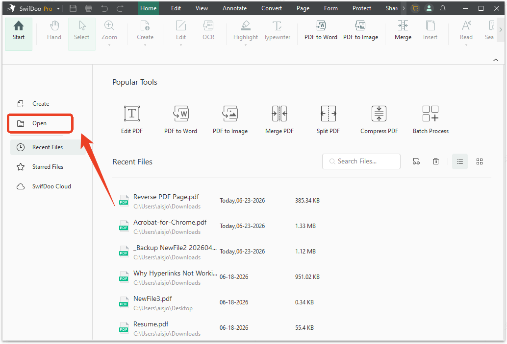 swifdoo pdf editor