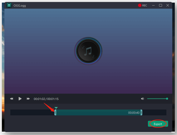How to trim audio after OGG to MP3 conversion 3
