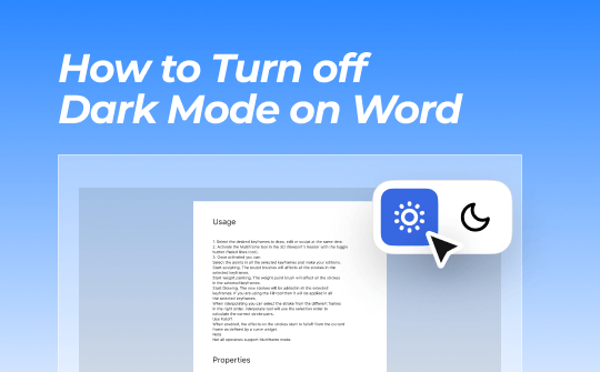how-to-turn-off-dark-mode-on-word