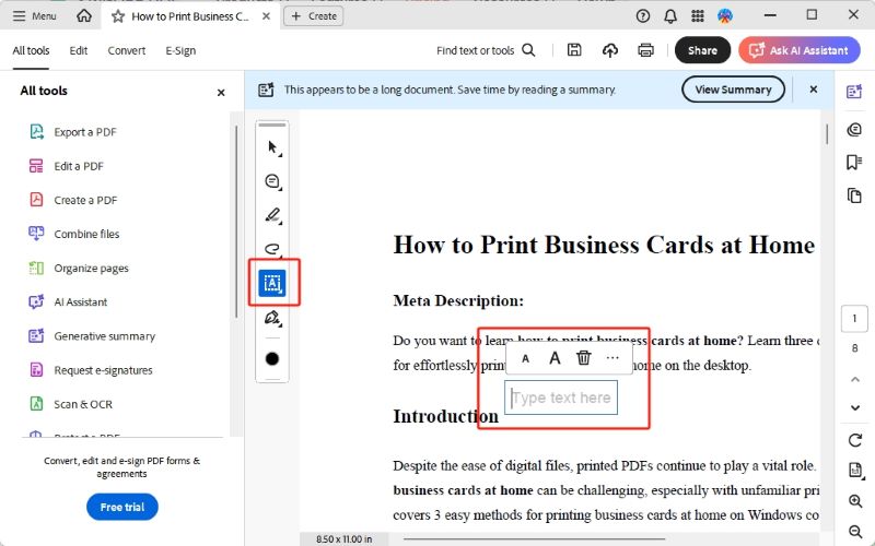 Fill in form fields