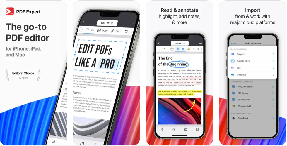 how to type on a PDF on iPhone with PDF Expert