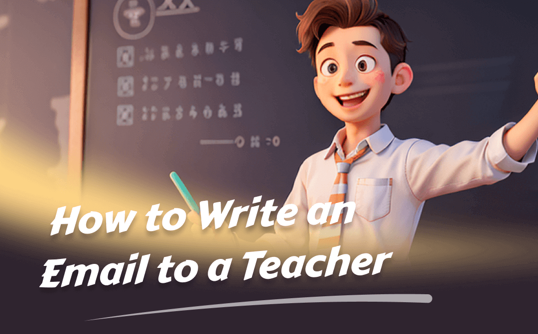 how to write an email to a teacher