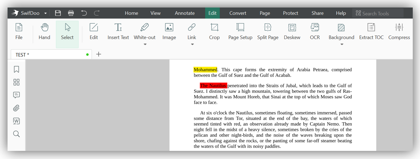 How to write video game story PDF with SwifDoo PDF