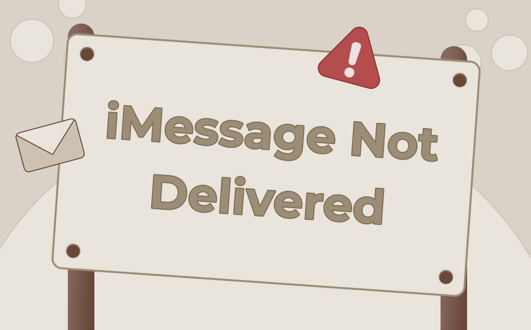 iMessage not delivered issue