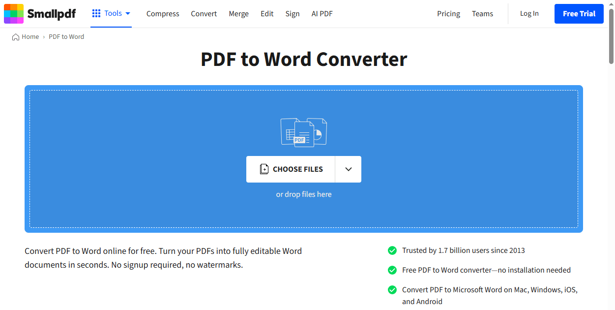 PDF to Word