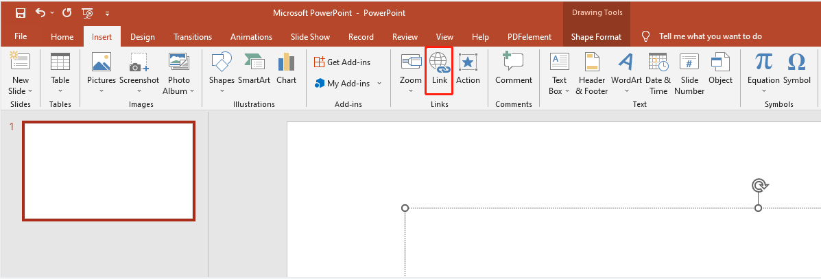 insert link to pdf in powerpoint