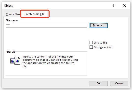 Create from File