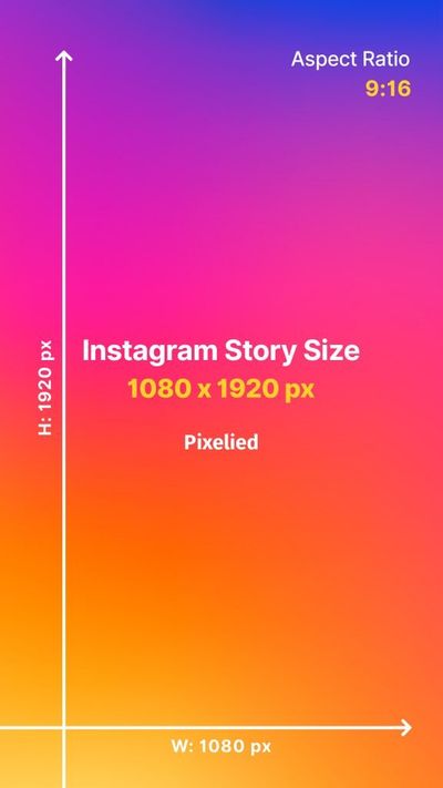 Instagram Story Dimension – Videos & Images