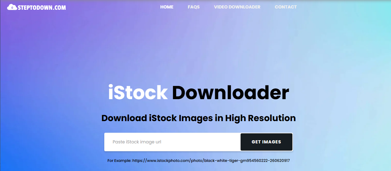 Steptodown iStock Downloader