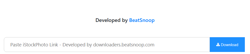 BeatSnoop iStock Downloader