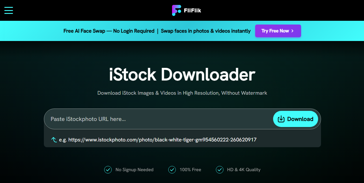 FliFlik iStock Downloader