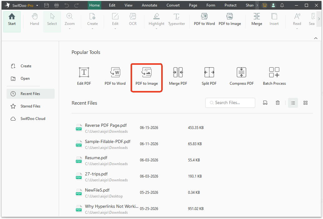 PDF to Image converter