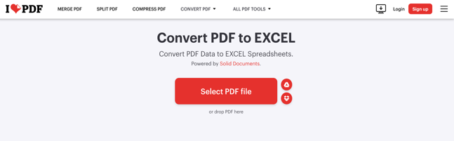 Convert JPG to Excel with iLovePDF: Detailed Tutorial 3