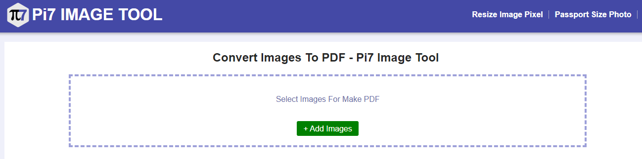 JPG to PDF 300 KB online with Pi7 PDF Tool