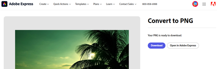 Alternative to iLovePDF to Convert JPG to PNG - Adobe Express