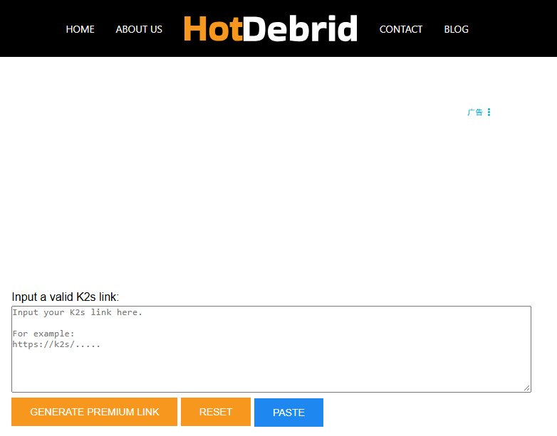 HotDebrid K2S Downloader