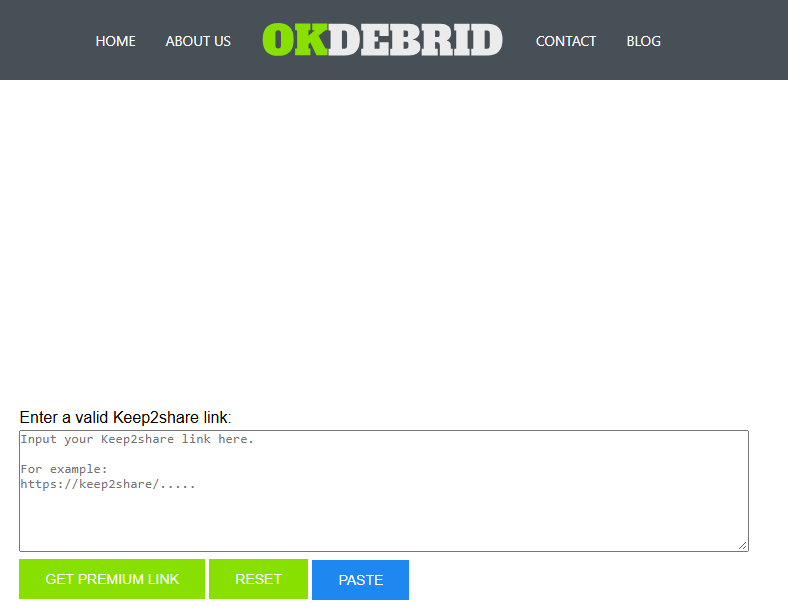 OkDebrid Premium Link Generator