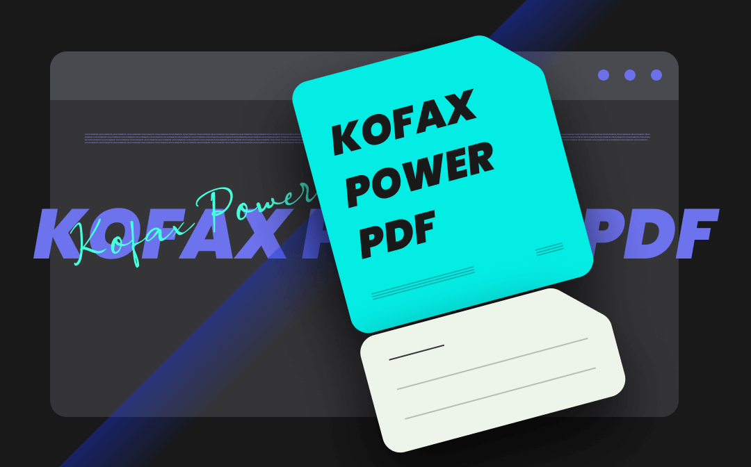 What Is Kofax Power Pdf