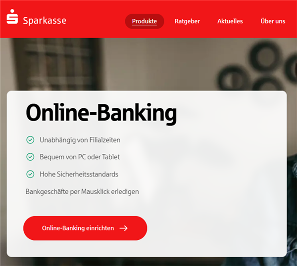 Sparkasse Online-Banking
