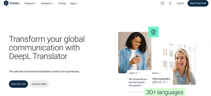 DeepL Pro legal document translation software