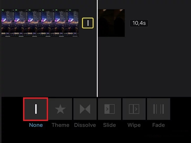 Loop a video on iPhone with iMovie 3