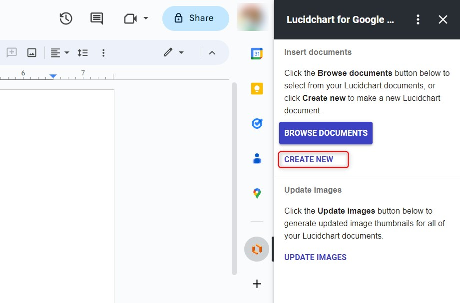 Make a Flowchart in Google Docs Using Lucidchart Extension