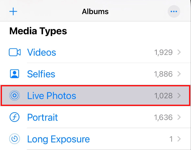 Make a live photo a video on iPhone 1