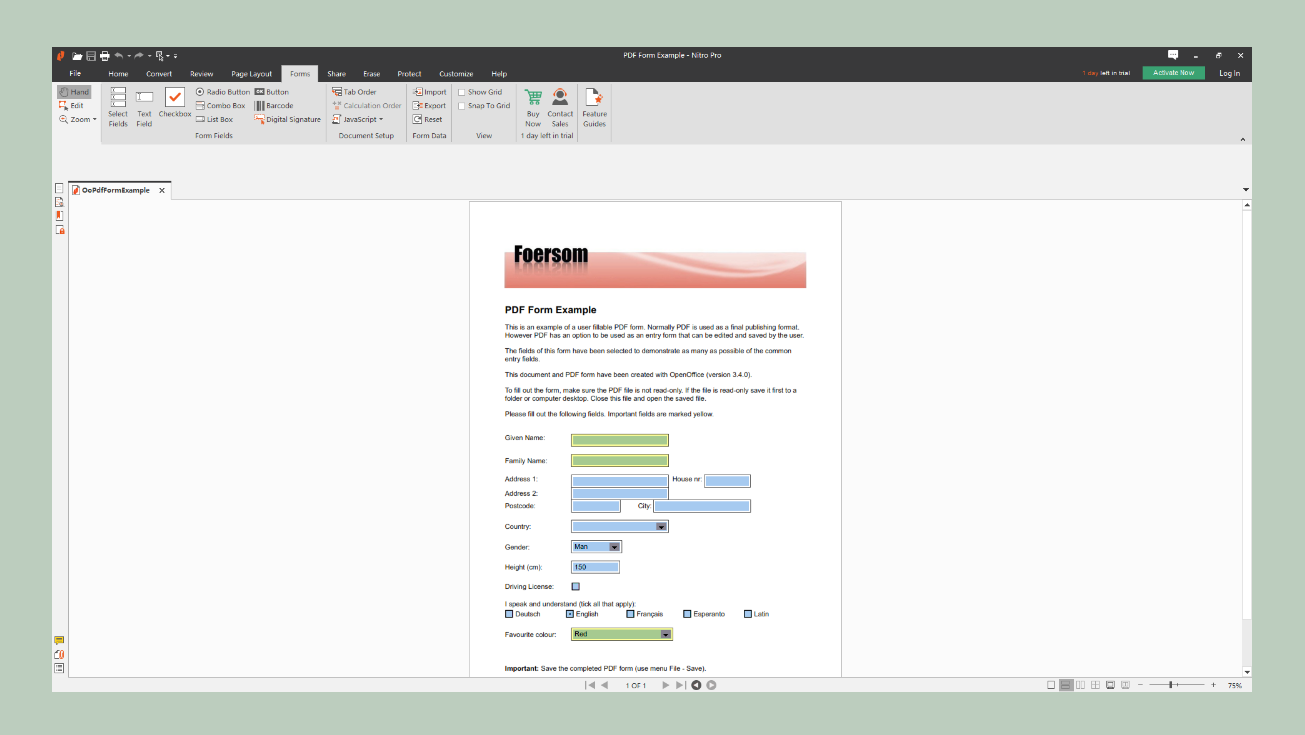 Make a PDF Editable with Nitro