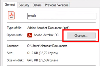 Make Adobe default PDF viewer on Windows 1