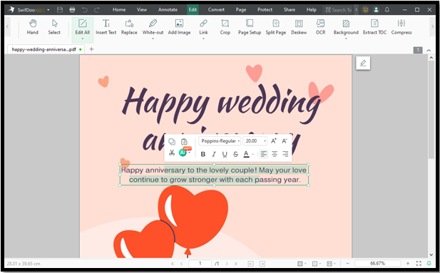 Make & Design a 2nd Anniversary Card with an Excellent Tool