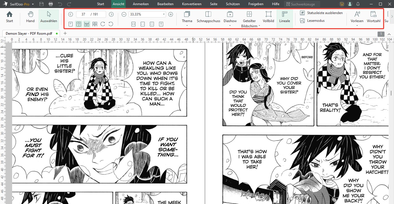 Manga PDF Reader - SwifDoo PDF