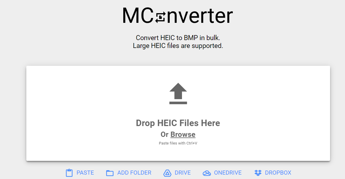 MConverter HEIC to BMP Converter