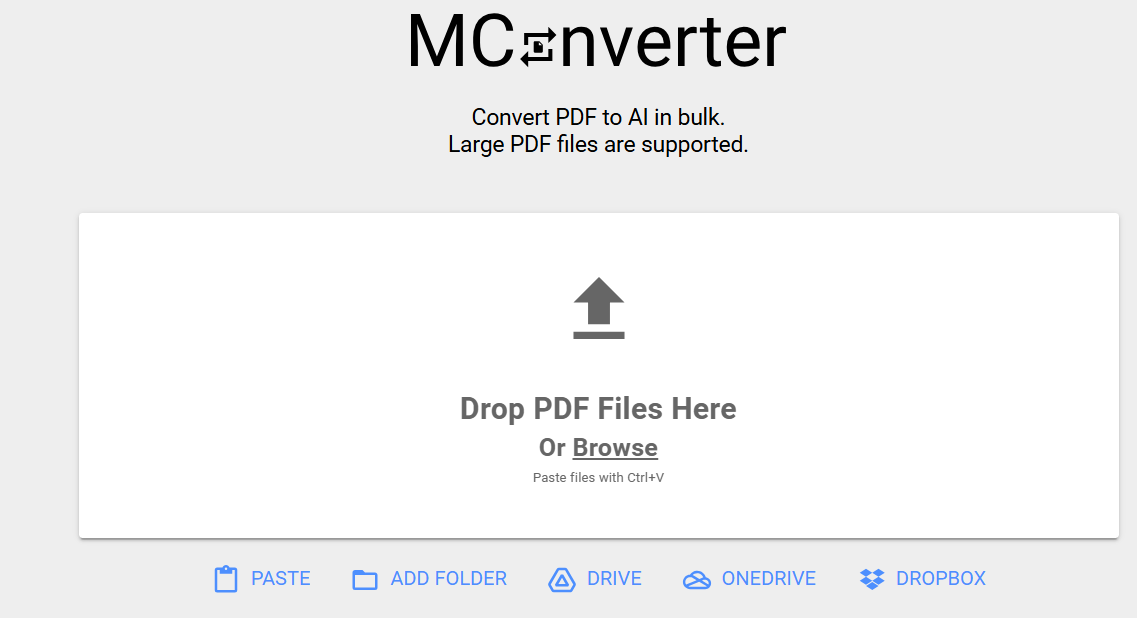 MConverter PDF to AI