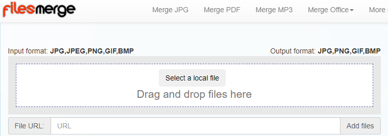 Merge JPG files with FilesMerge
