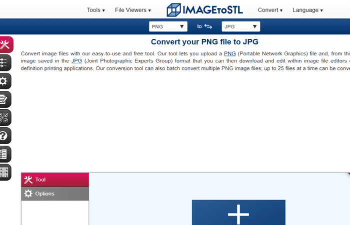 PNG to JPG Merging with Online Tool 1