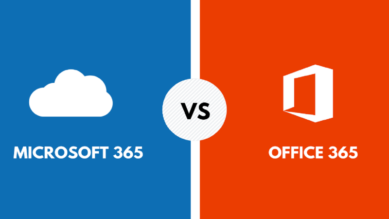 Microsoft 365 vs Office 365