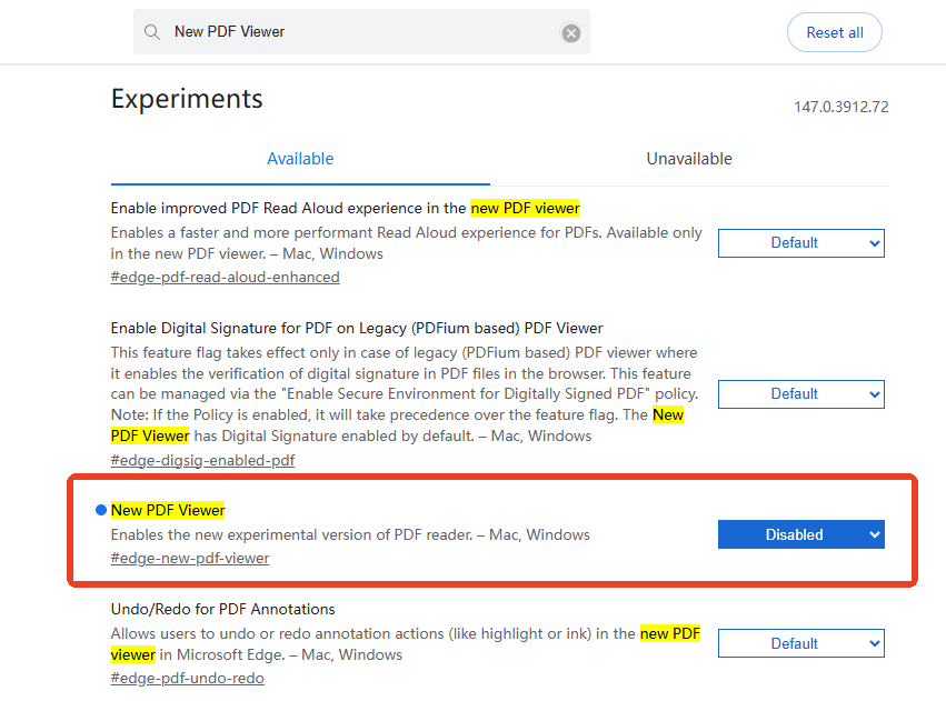 disable the adobe engine