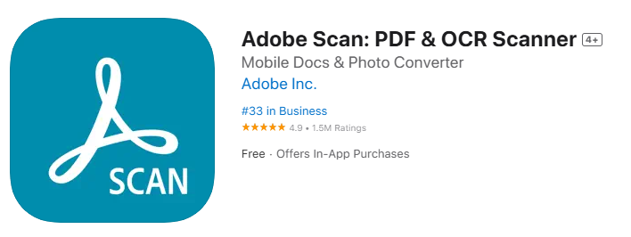 Adobe Scan