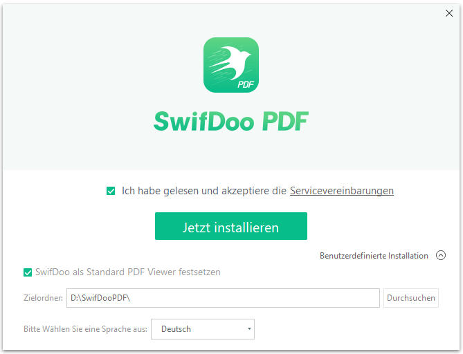 SwifDoo PDF ist auf seiner offiziellen Webseite und auf Software-Download-Seiten für Windows erhältlich