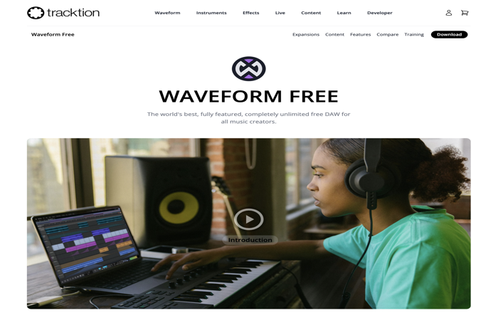Tracktion Waveform Free
