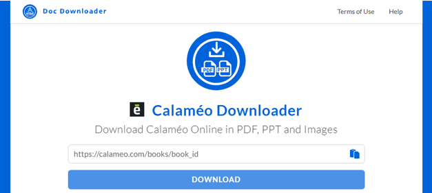 mydocdownloader.com Calameo PDF downloader