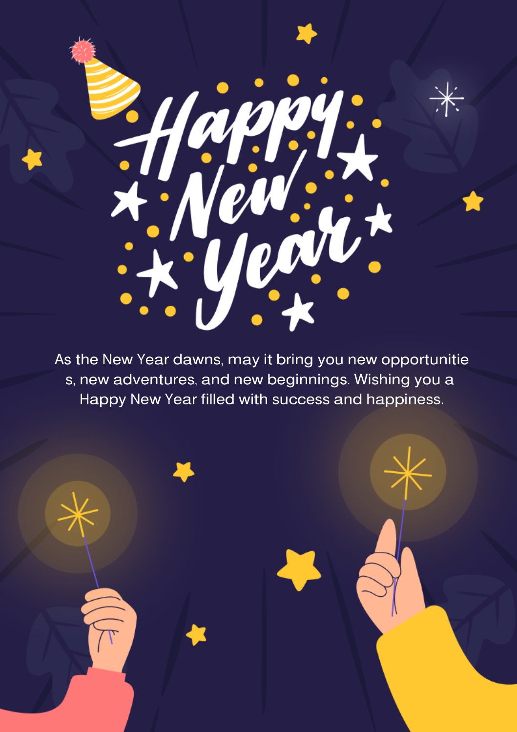 Happy New Year 2025 Wishes for WhatsApp Messages, Quotes & Images