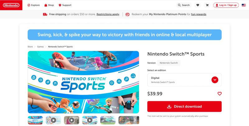 Nintendo Switch Sports